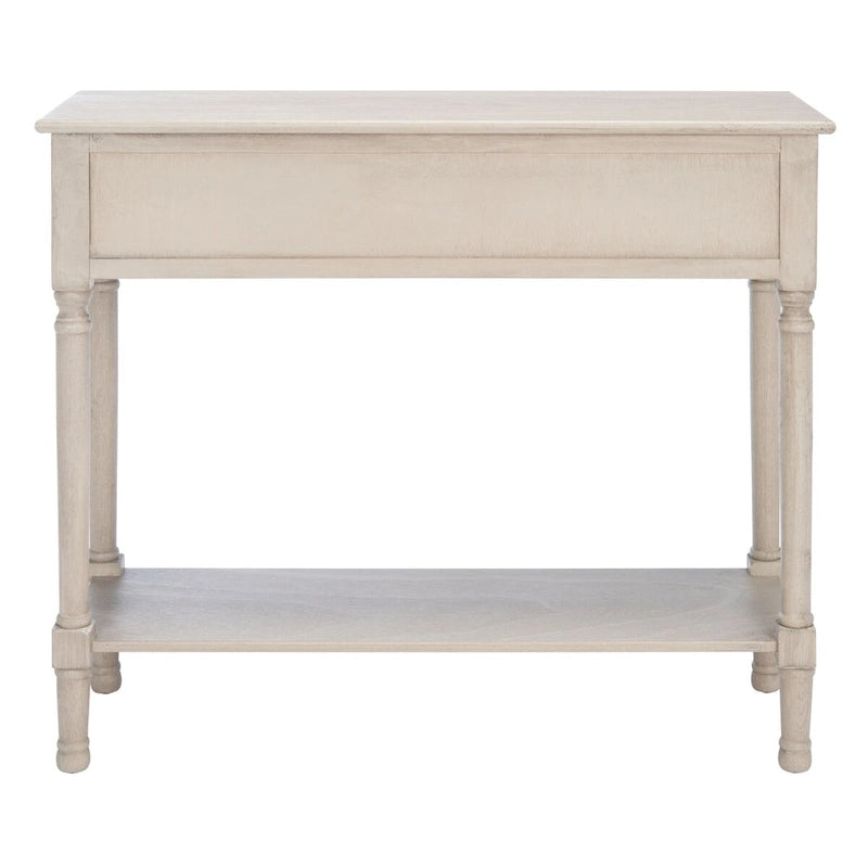 SAFAVIEH Leonia Console 2 tiroirs - 35,5 L x 13 P x 29,5 H - 36 L x 13 P x 30 H
