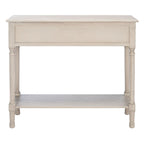 SAFAVIEH Leonia Console 2 tiroirs - 35,5 L x 13 P x 29,5 H - 36 L x 13 P x 30 H