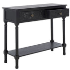 SAFAVIEH Leonia Console 2 tiroirs - 35,5 L x 13 P x 29,5 H - 36 L x 13 P x 30 H