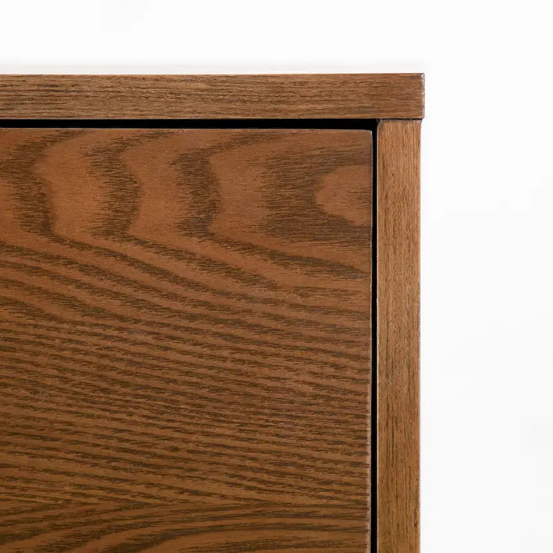 Commode 5 tiroirs en noyer | Moderne du milieu du siècle | Pour 1