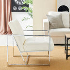 Fauteuil d'appoint capitonné en cuir synthétique, style milieu de siècle, lot de 2 – Noir / Marron / Vert / Beige / Camel / Crème / Marine