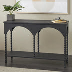 Console avec étagère et arches noires (1 personne)