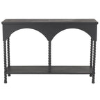Console avec étagère et arches noires (1 personne)